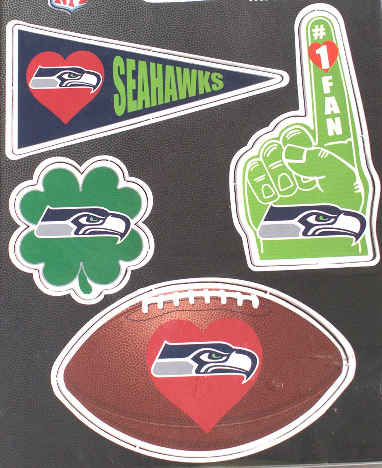 Seattle Seahawks 4 Pack Team Magnets