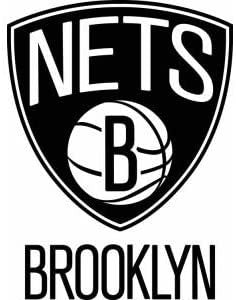 Rico Industries NBA Brooklyn Nets Small Static Cling Decal