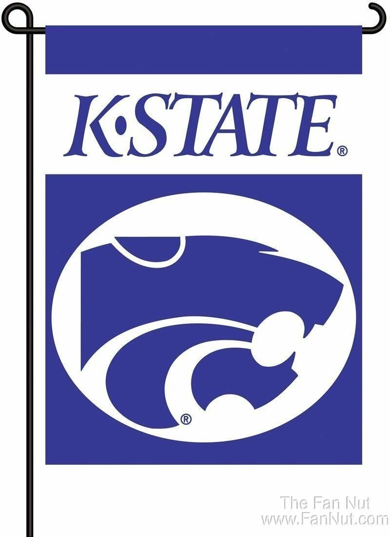 Kansas State Wildcats 2-sided GARDEN Window Flag Banner NO POLE University of