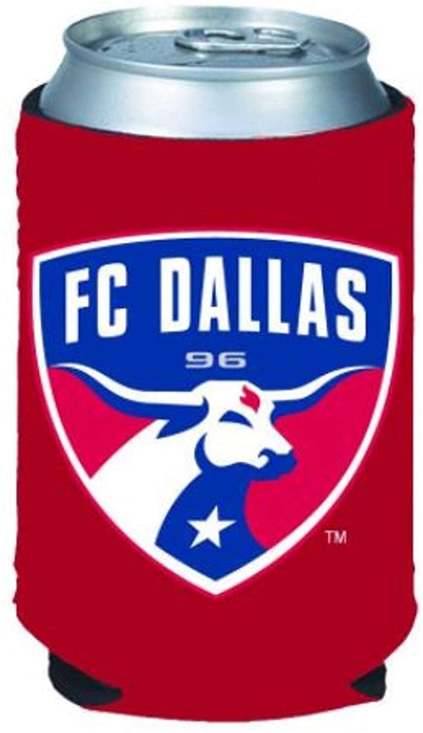 FC Dallas 12oz CAN Neoprene Beverage Insulator Holder Cooler MLS Soccer
