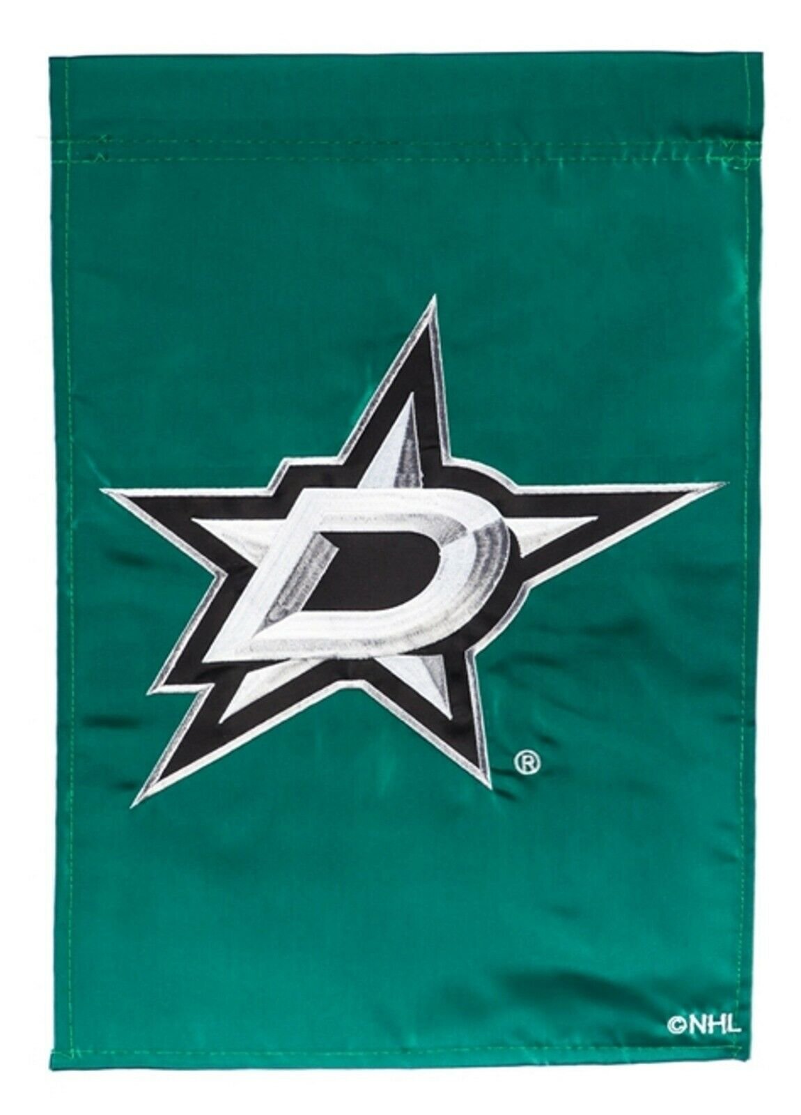 Dallas Stars Premium 2-Sided Garden Flag Applique Embroidered Banner Hockey