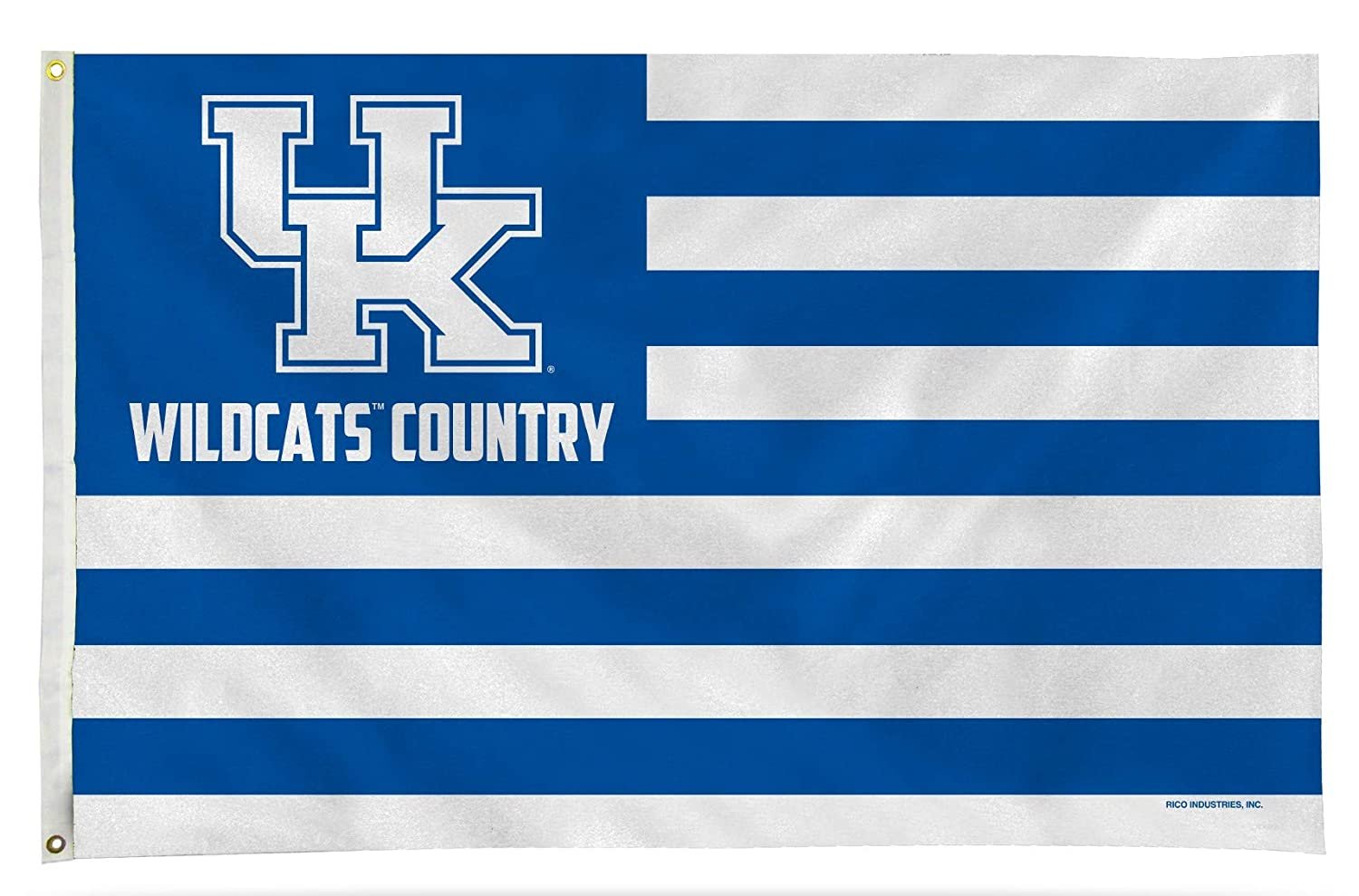 University of Kentucky Wildcats Premium 3x5 Feet Flag Banner, Country Design, Metal Grommets, Outdoor Use, Single Sided