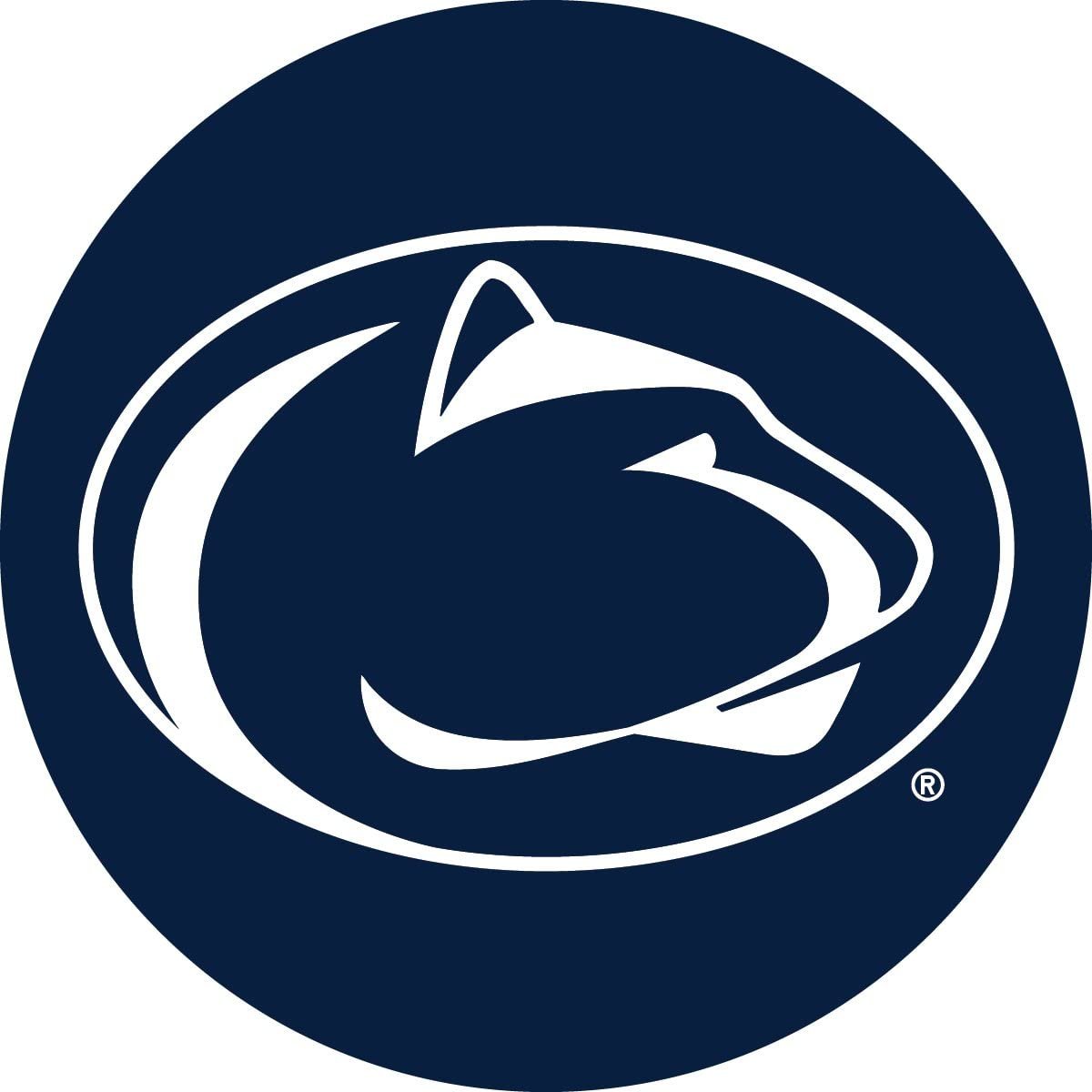 Penn State Nittany Lions Decal RR 4" Round Vinyl Auto Home Window Glass University of