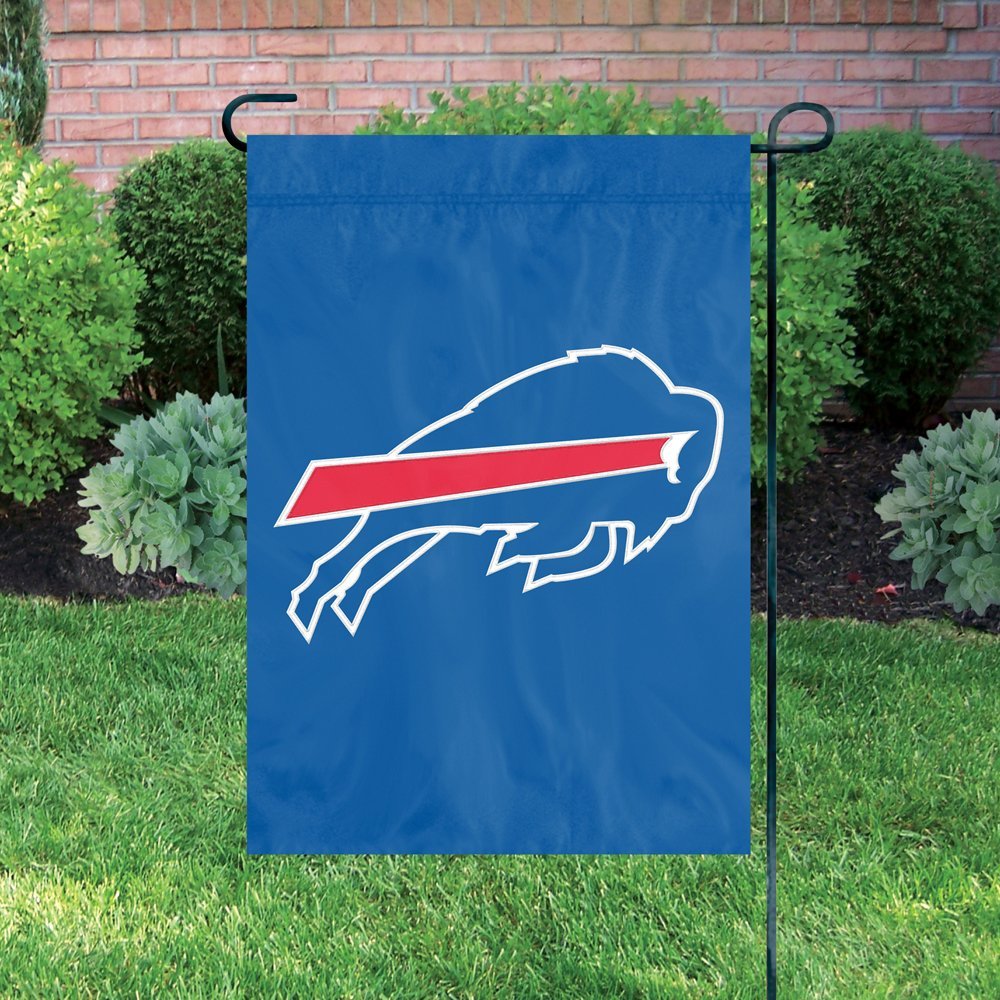 Buffalo Bills Premium Garden Flag Banner Embroidered Applique 12.5x18 Inch