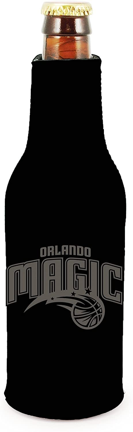 Orlando Magic 2-Pack Zipper Bottle Tonal Black Beverage Insulator Neoprene Holder Cooler Coolie Basketball