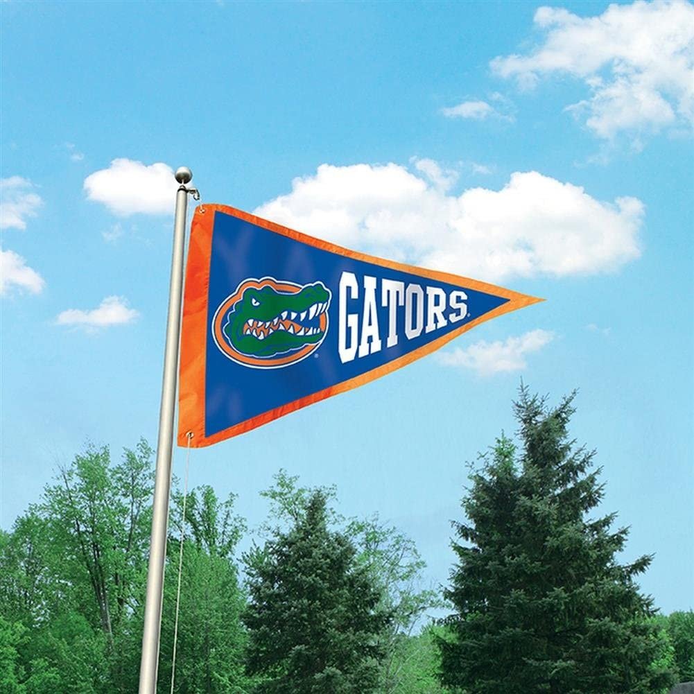 University of Florida Gators Premium 3x5 Flag Banner, Pennant Design, Applique, Indoor or Outdoor, Single Sided