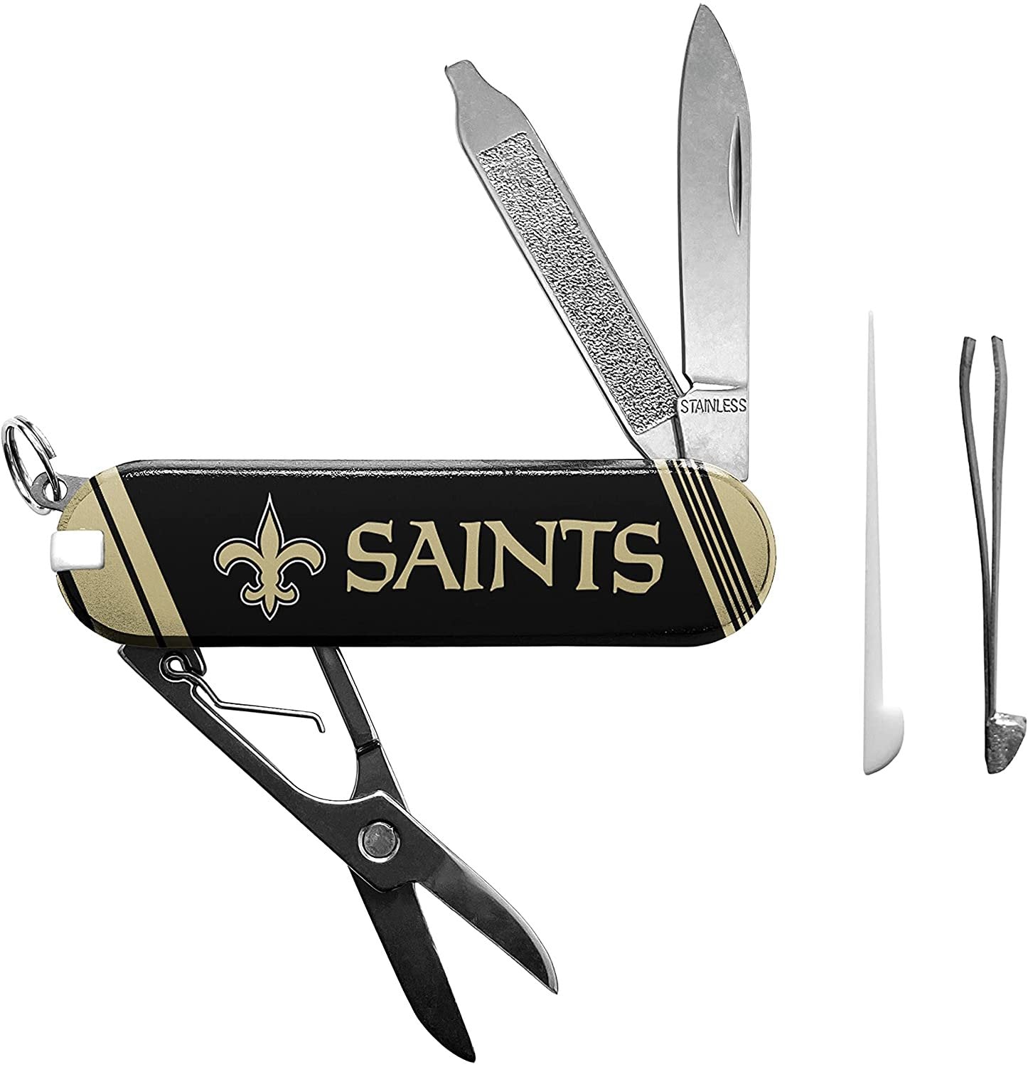 New Orleans Saints Premium 7-Piece Multi Tool, Essential Pocket Utility Knife