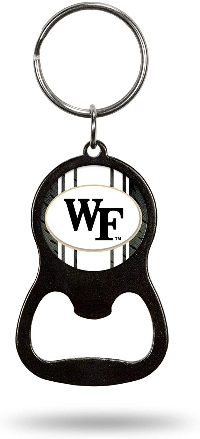 Wake Forest Demon Deacons Bottle Opener Keychain Premium Metal Key Chain Decal Emblem