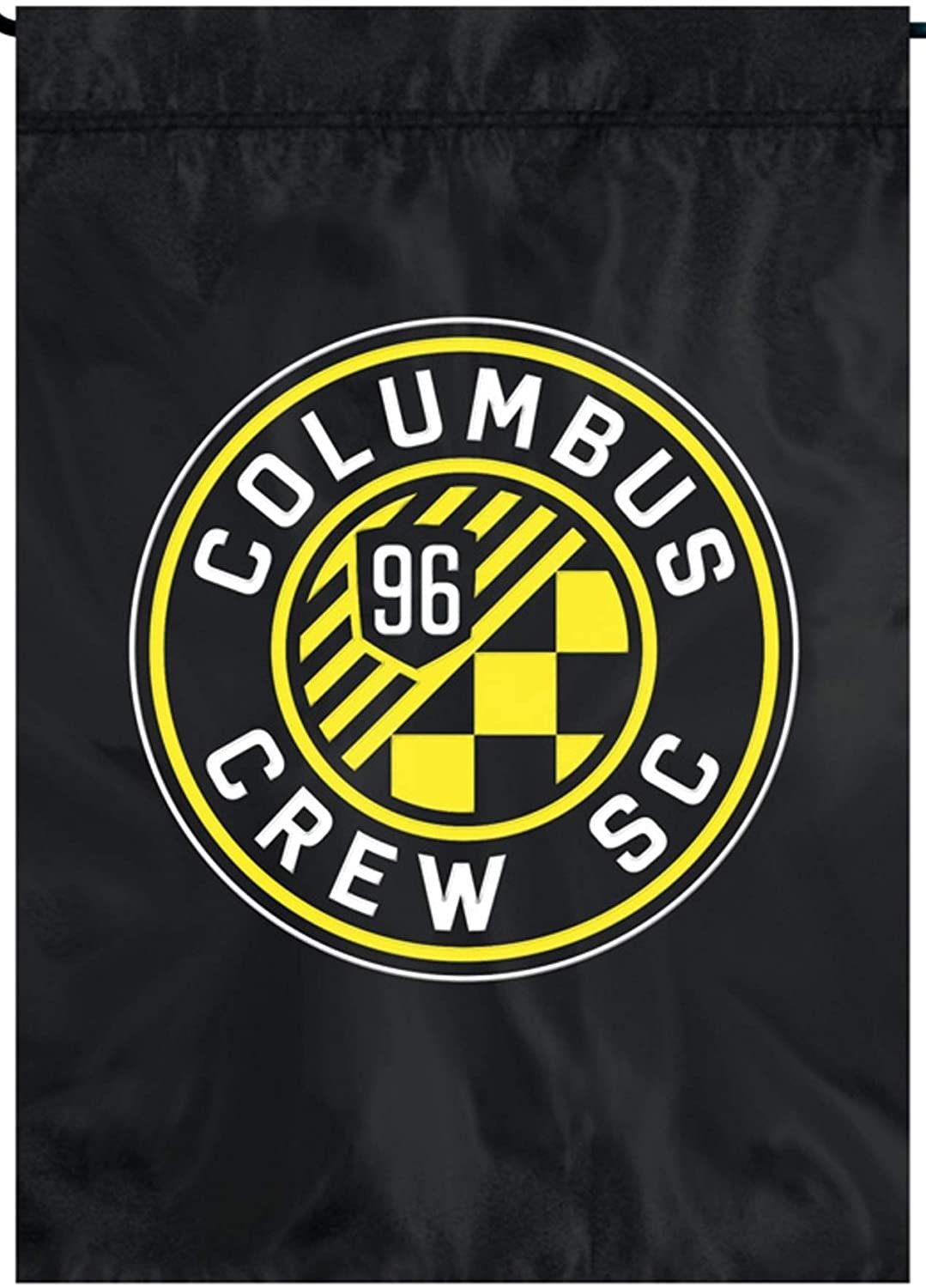 Party Animal Columbus Crew Premium Garden Flag Applique & Embroidered Banner Soccer MLS Football Club