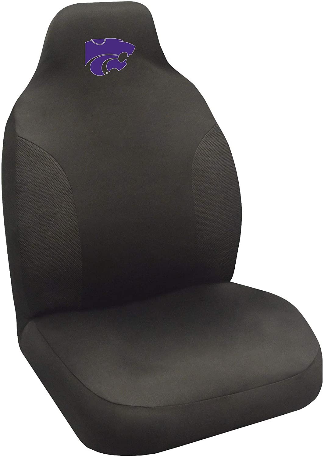 Kansas State Wildcats Bucket Auto Seat Cover 48x20 Inch Elastic