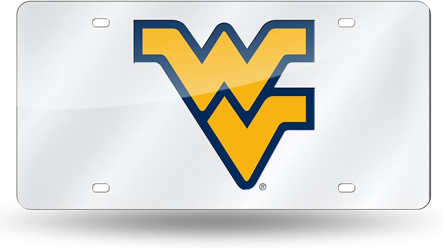 West Virginia Mountaineers Premium License Plate Tag Acrylic University of