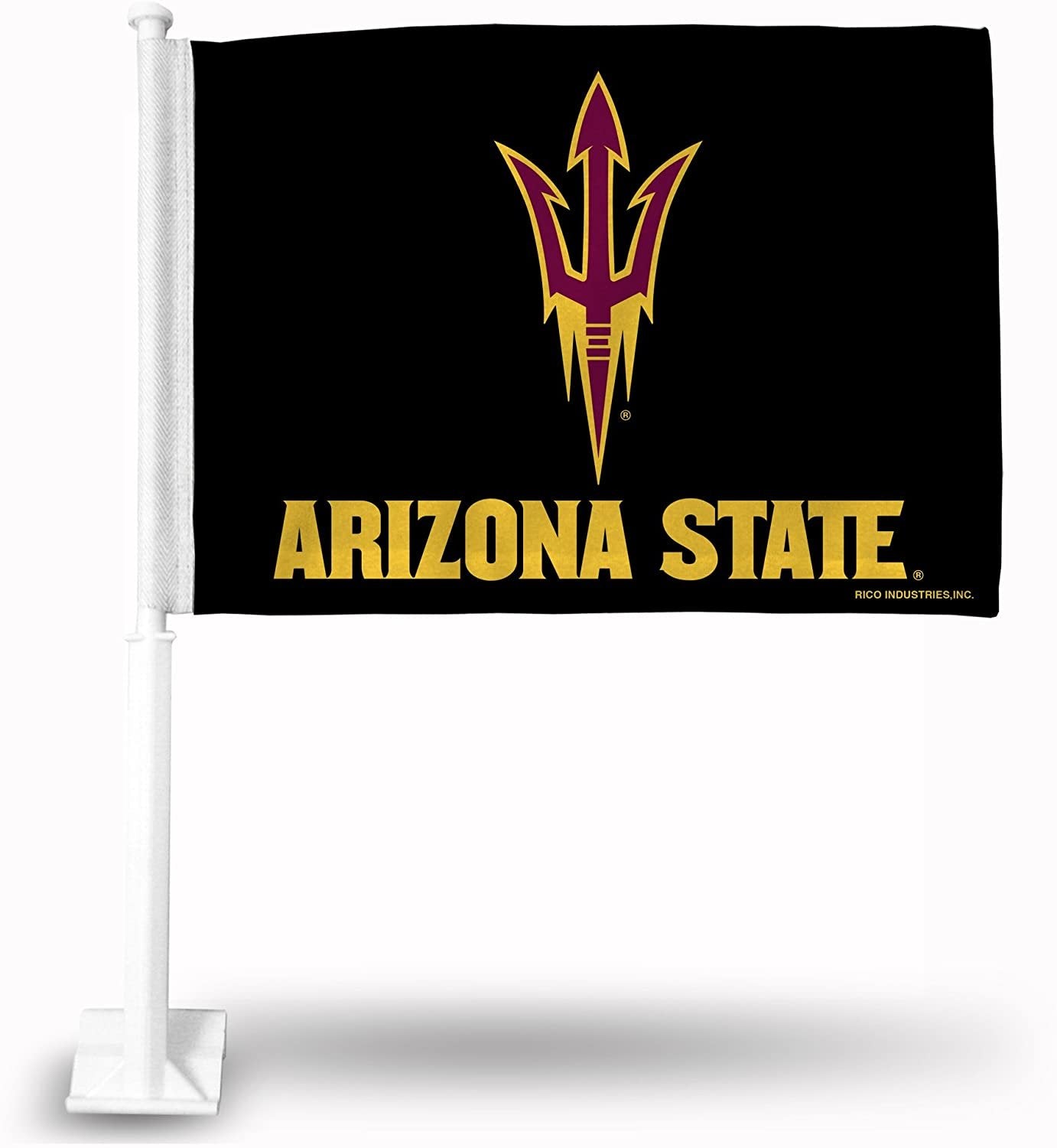 NCAA Arizona State Sun Devils Car Flag with included Pole
