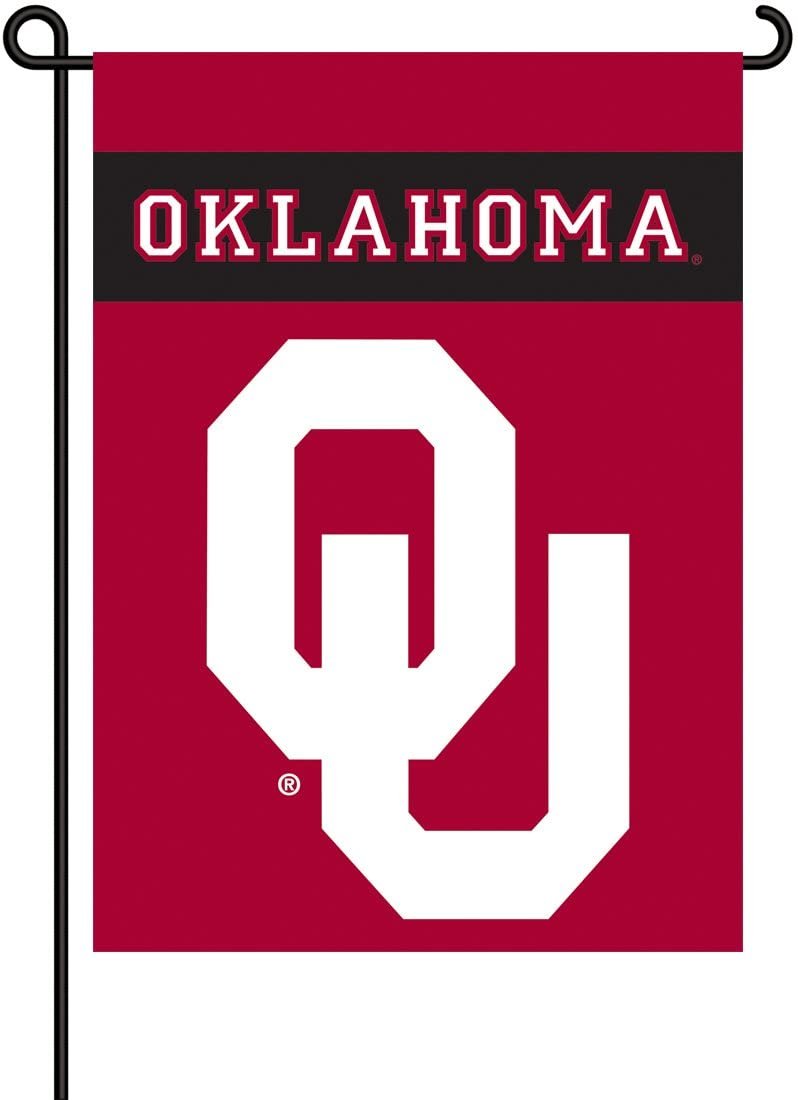 University of Oklahoma Sooners Premium Garden Flag Banner, Double Sided, 13x18 Inch