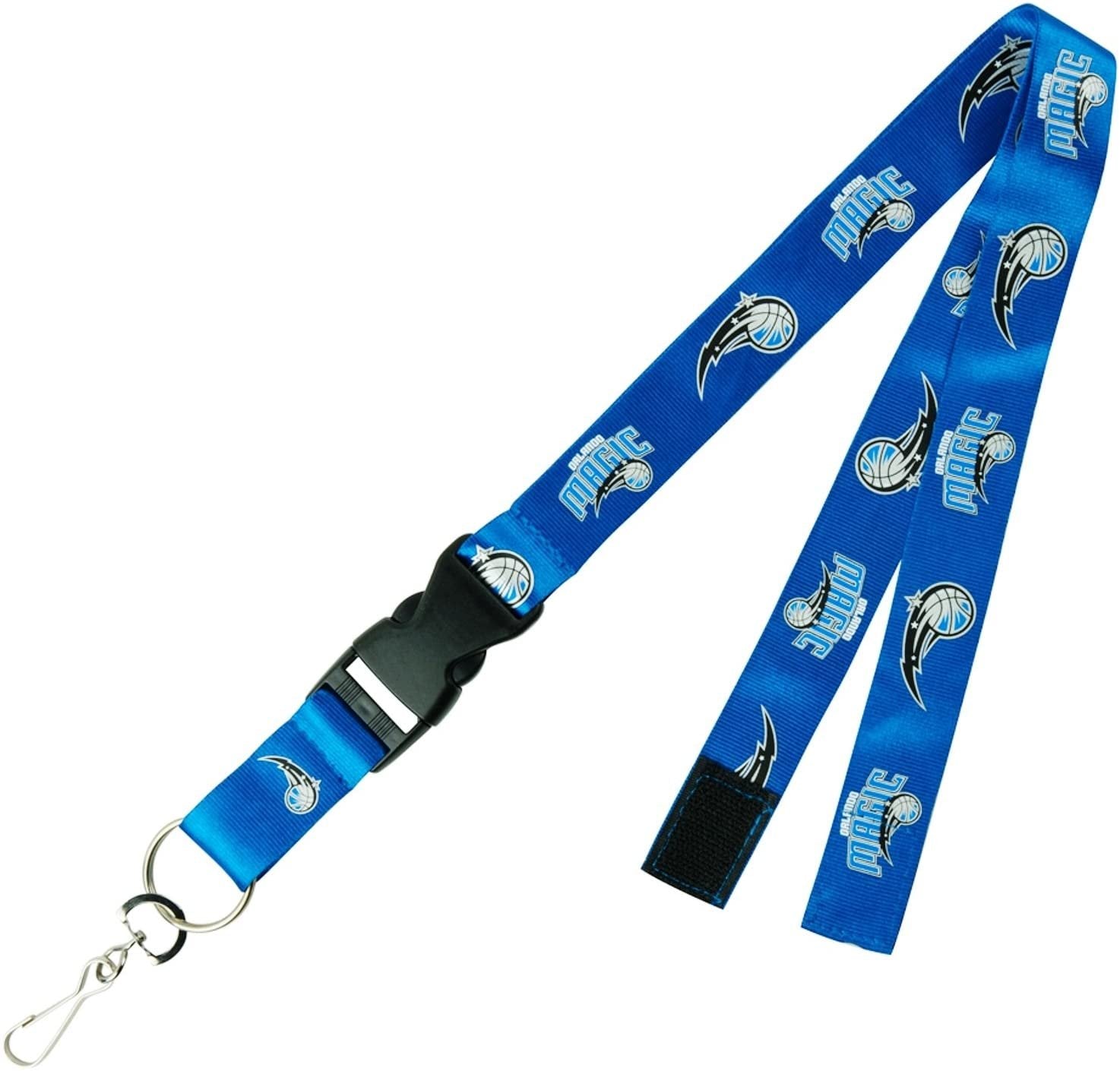 Orlando Magic Lanyard Keychain Double Sided Breakaway Safety Design Adult 18 Inch