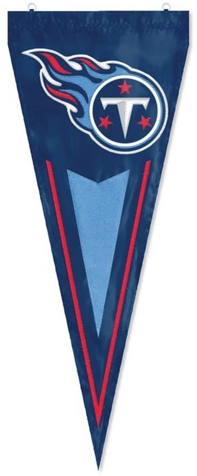 Tennessee Titans 14x34 Inch Garden Flag Banner Yard Pennant Design Embroidered Outdoor