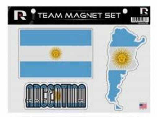 FIFA Argentina Multi Magnet Sheet Auto Home World Cup Soccer COPA Football