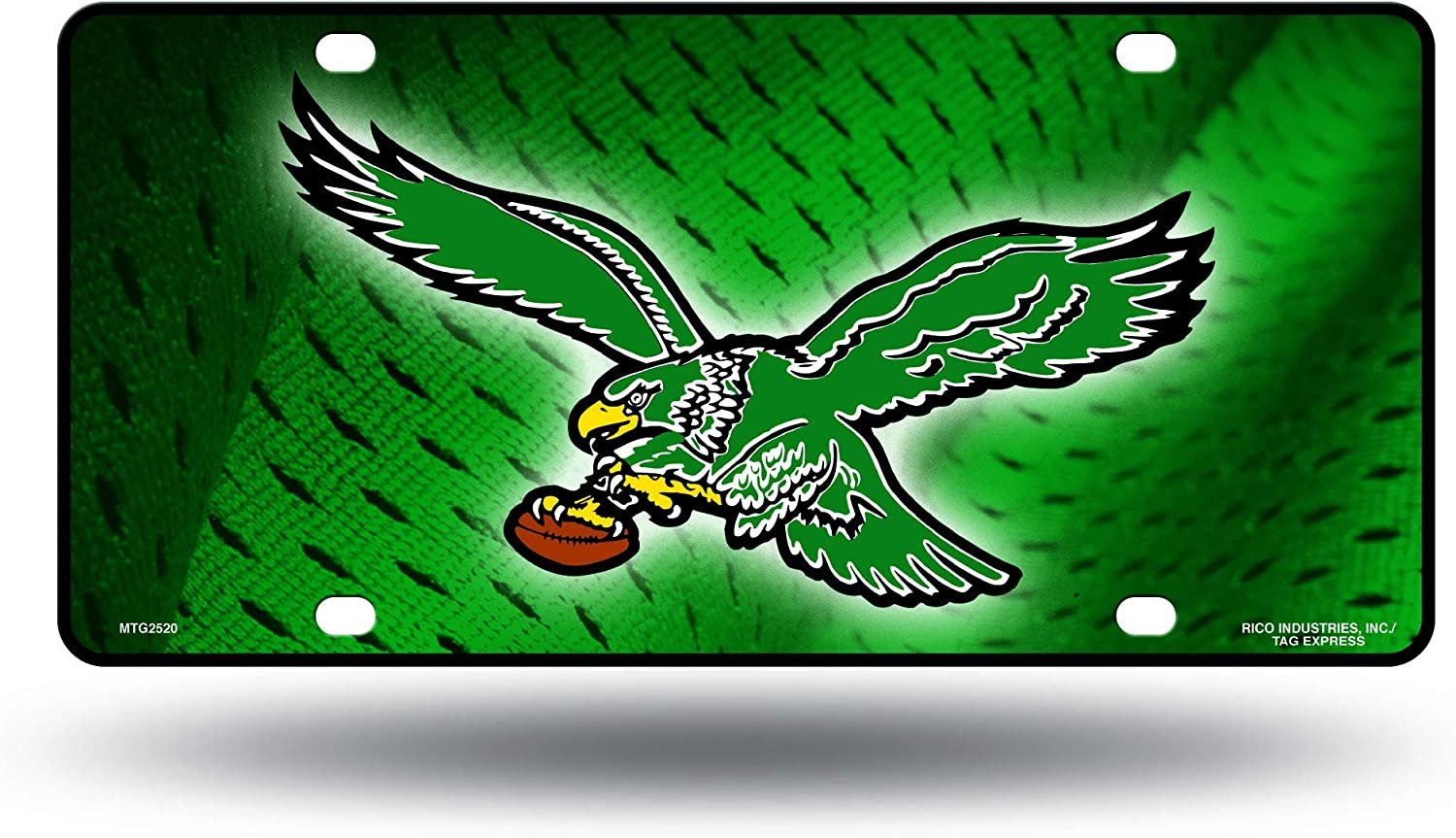 Philadelphia Eagles Metal License Plate Tag Retro Design 6x12 Inch