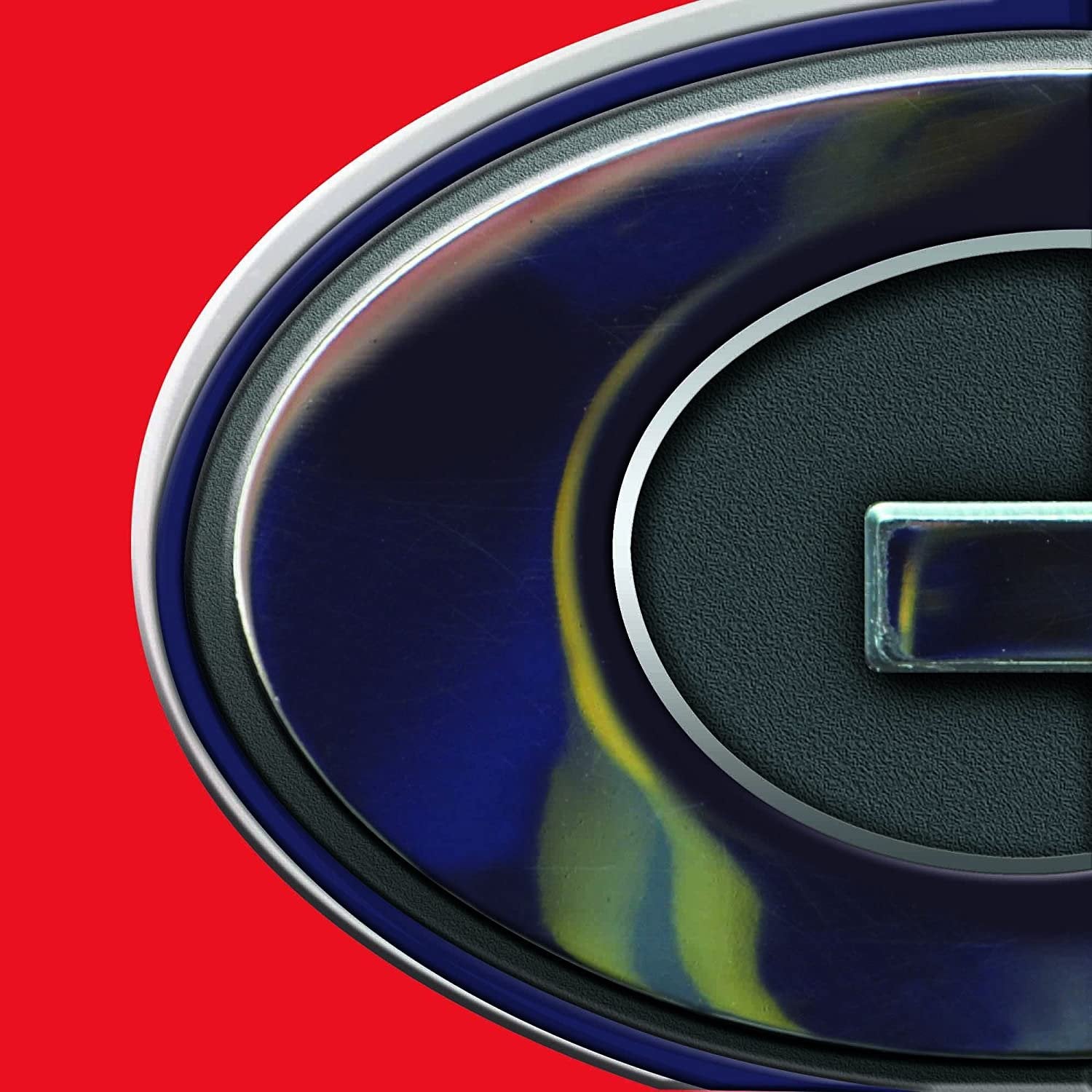 Atlanta Hawks Premium Solid Metal Raised Auto Emblem, Shape Cut, Adhesive Backing