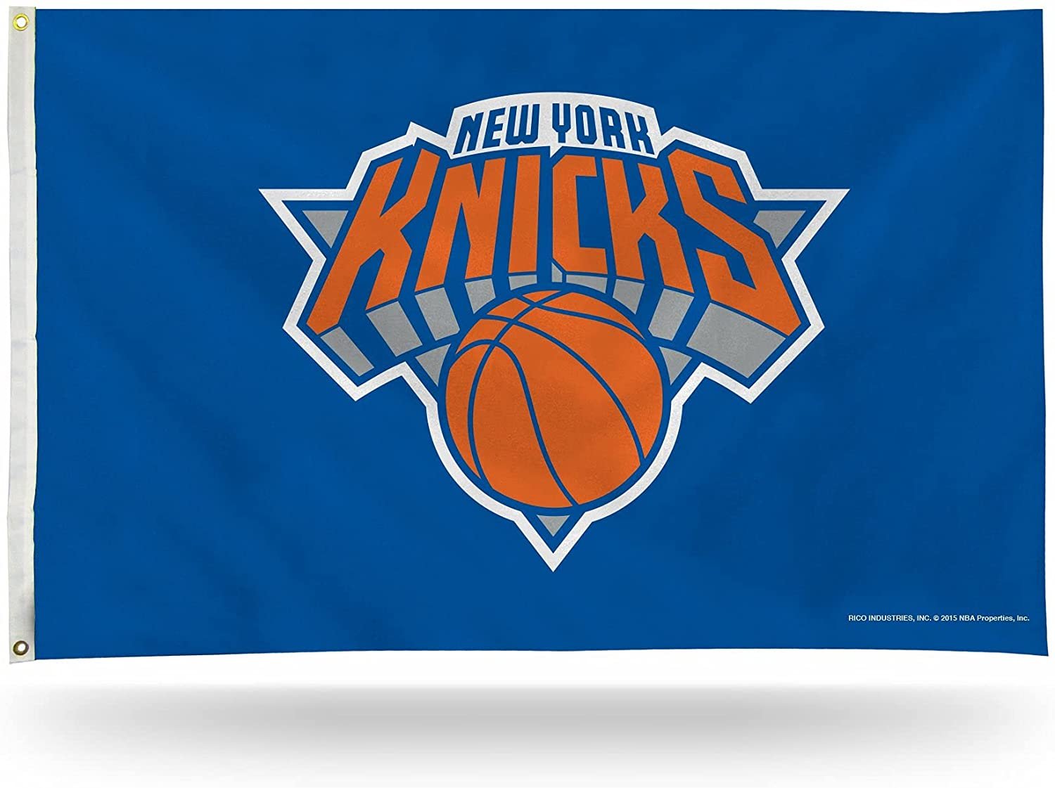 New York Knicks Premium 3x5 Feet Flag Banner, Logo Design, Metal Grommets, Outdoor Use, Single Sided