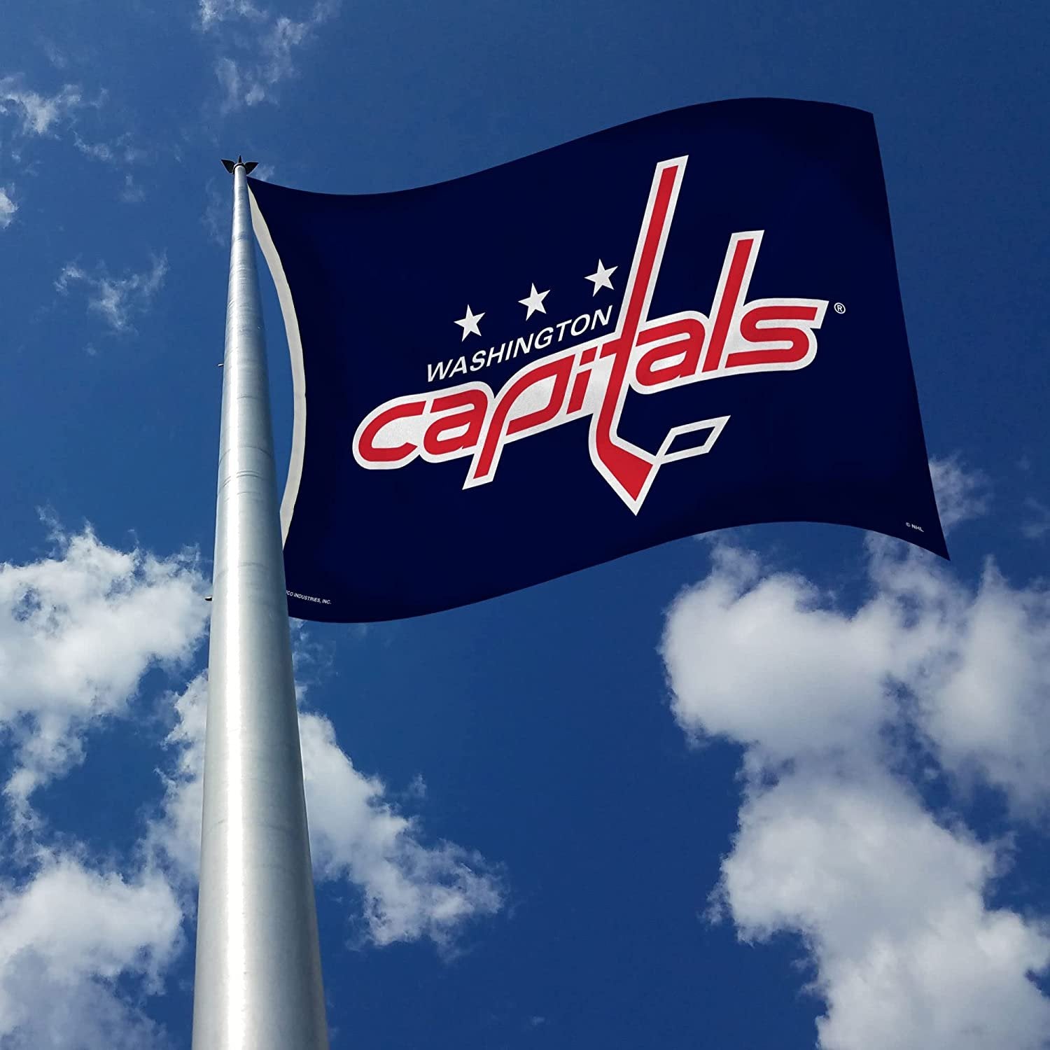 Washington Capitals 3x5 Feet Premium Flag Banner with Metal Grommets Outdoor