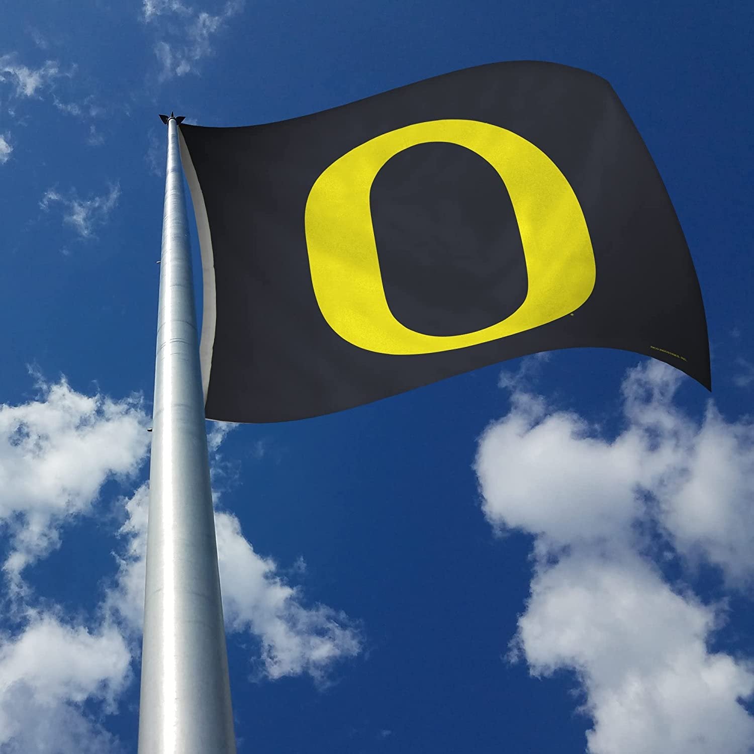 University of Oregon Ducks Premium 3x5 Feet Flag Banner Grey Design Metal Grommets Outdoor Indoor