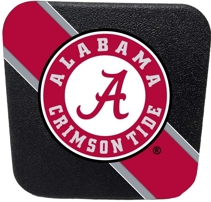 Alabama Crimson Tide Plastic Hitch Cover Plug Bumper Trailer Auto University of
