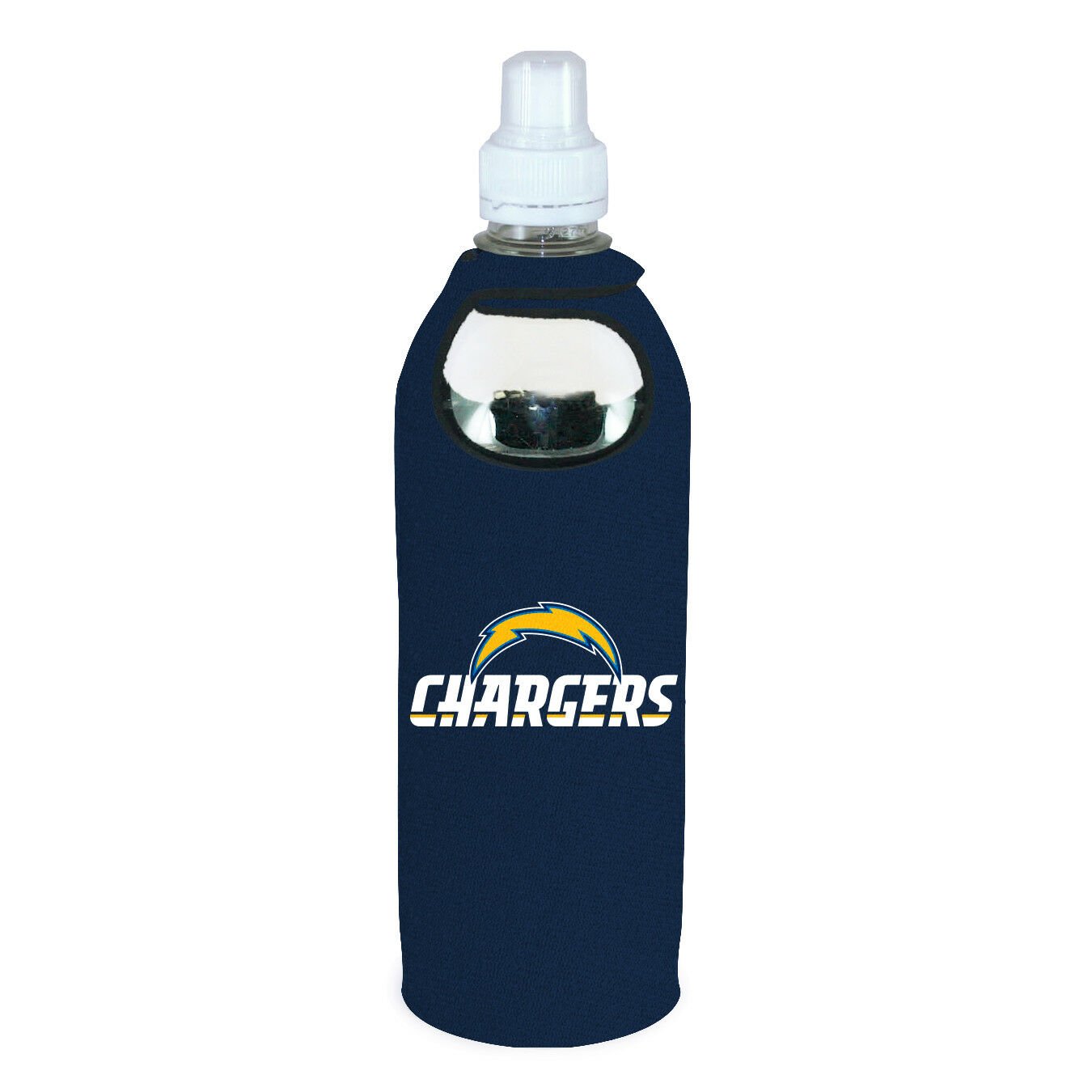 Los Angeles Chargers 1/2 Liter Water Soda Bottle Koozie Holder Cooler Football