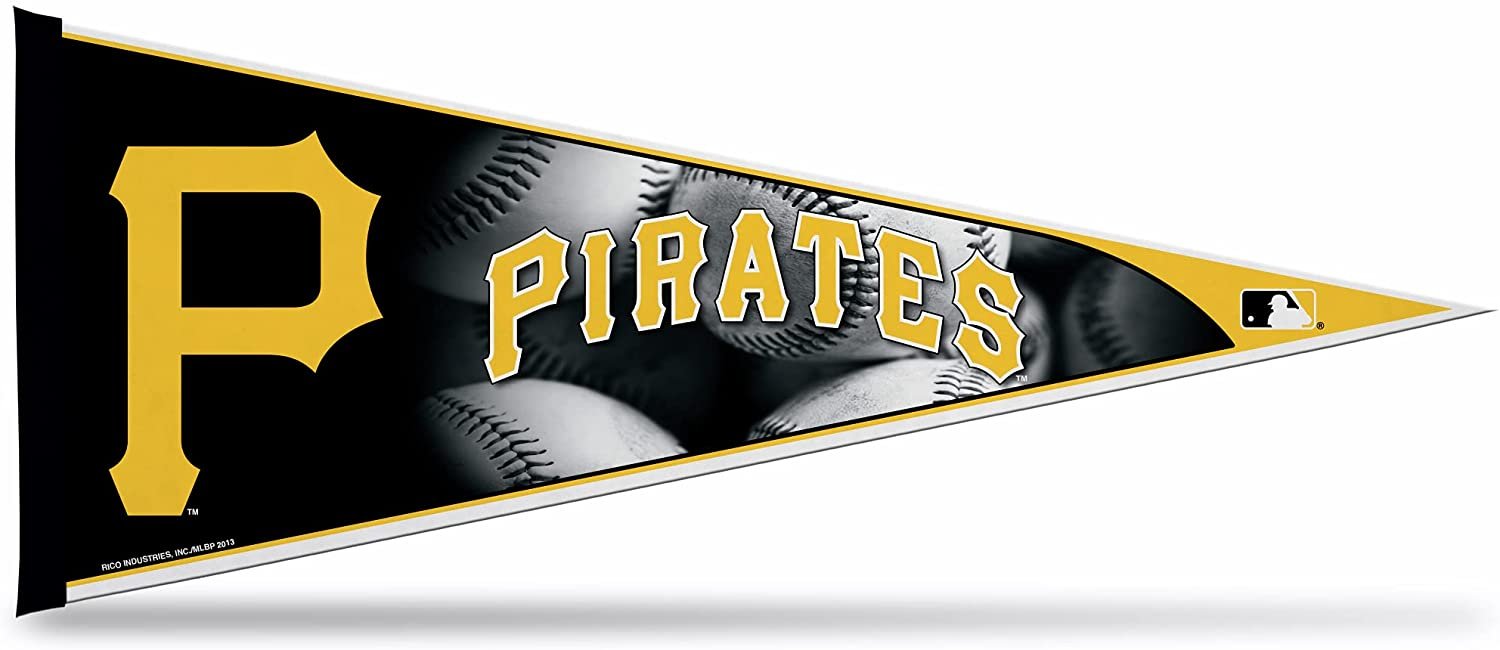 Pittsburgh Pirates Pennant Felt 12x30 Inch