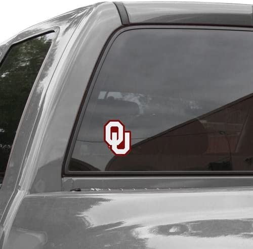 University of Oklahoma Sooners 5 Inch Die Cut Flat Vinyl Decal Sticker Adhesive Backing