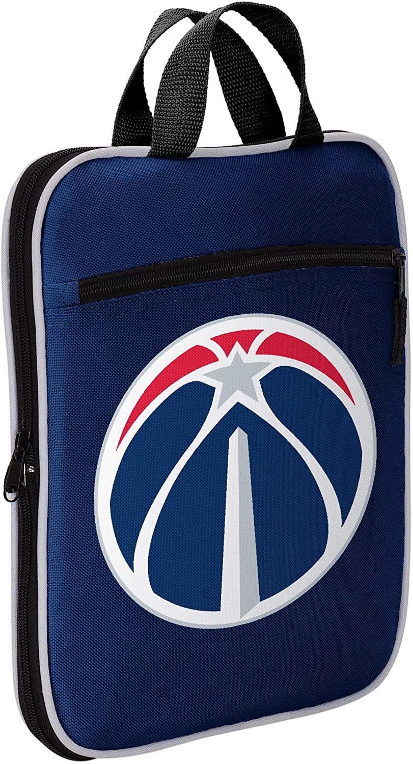 Washington Wizards Premium Duffel Bag Steal Design 28x12x11 Inch, Fold Up Zipper Design