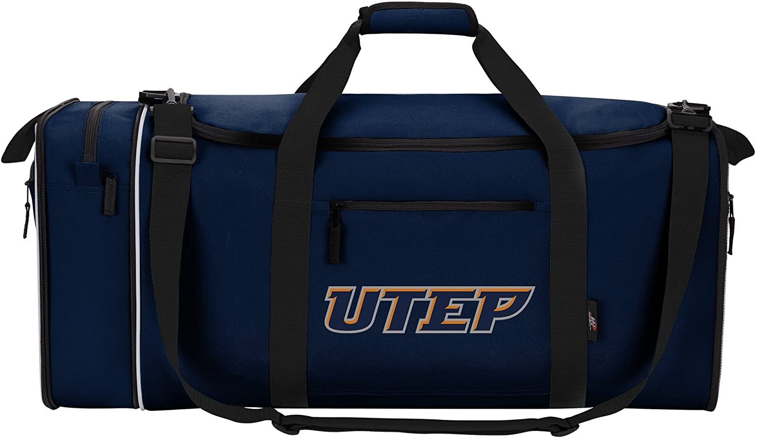 Texas El Paso UTEP Miners Duffel Bag Premium Team Color Heavy Duty Steal Design University of