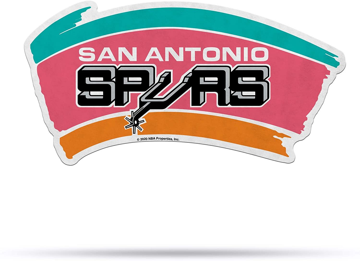 San Antonio Spurs 18" Retro Logo Pennant Soft Felt