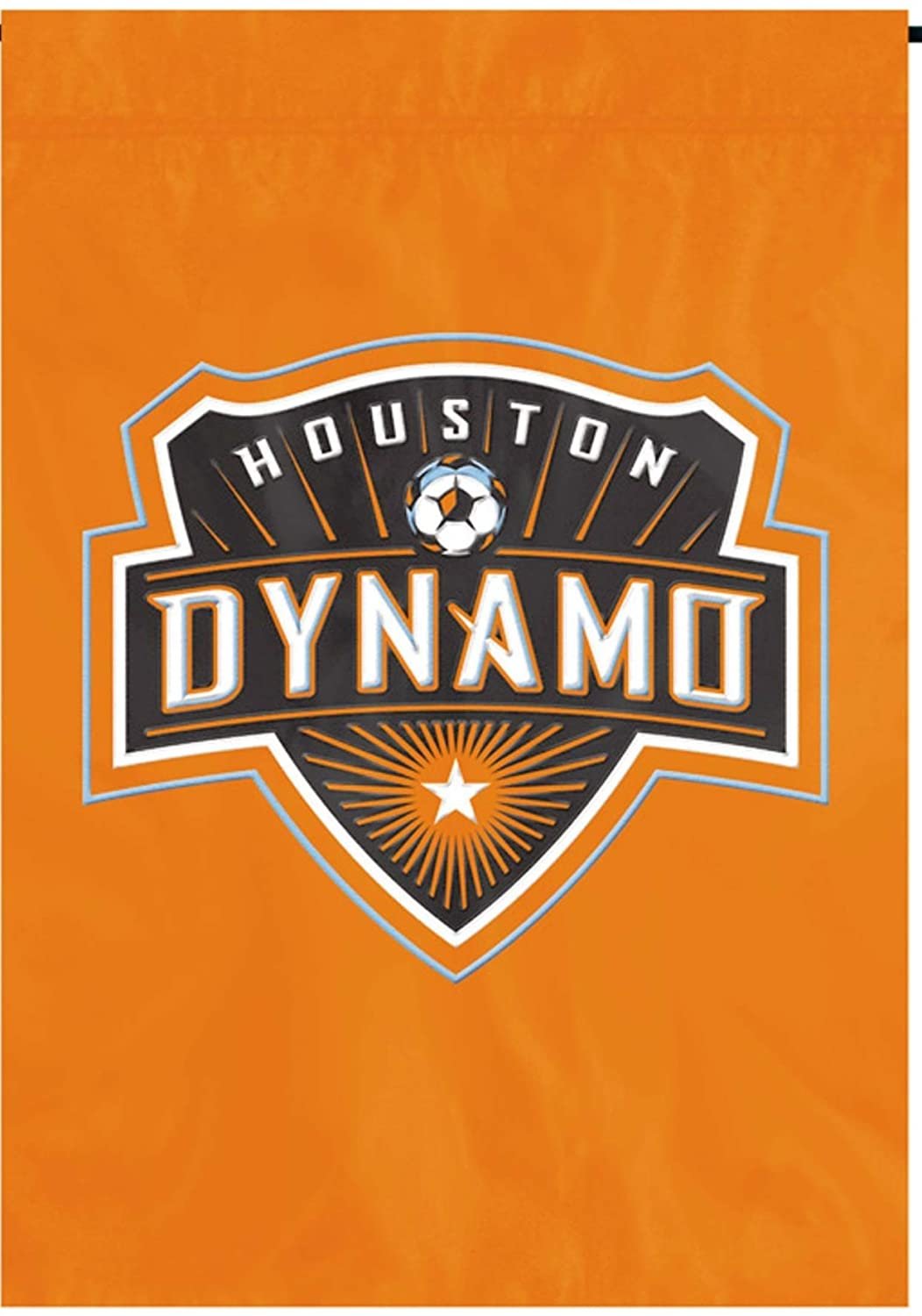 Houston Dynamo Premium Garden Flag Applique & Embroidered Banner Soccer MLS