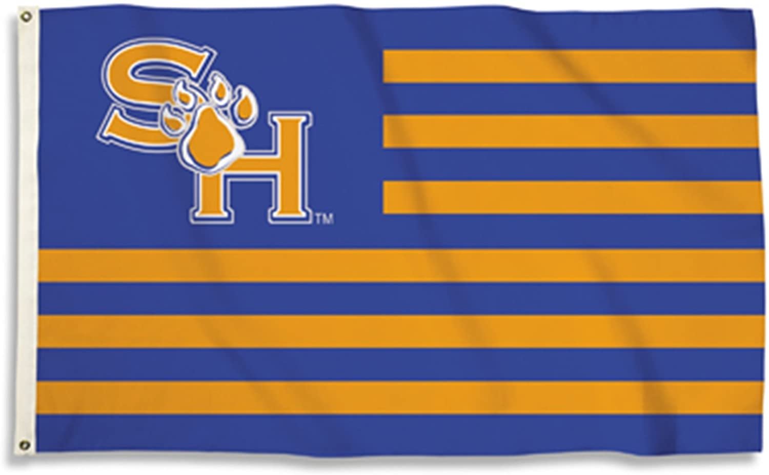 Sam Houston State Bearkats 23505 Stripes 3x5 Outdoor Flag w/Grommets Banner University of