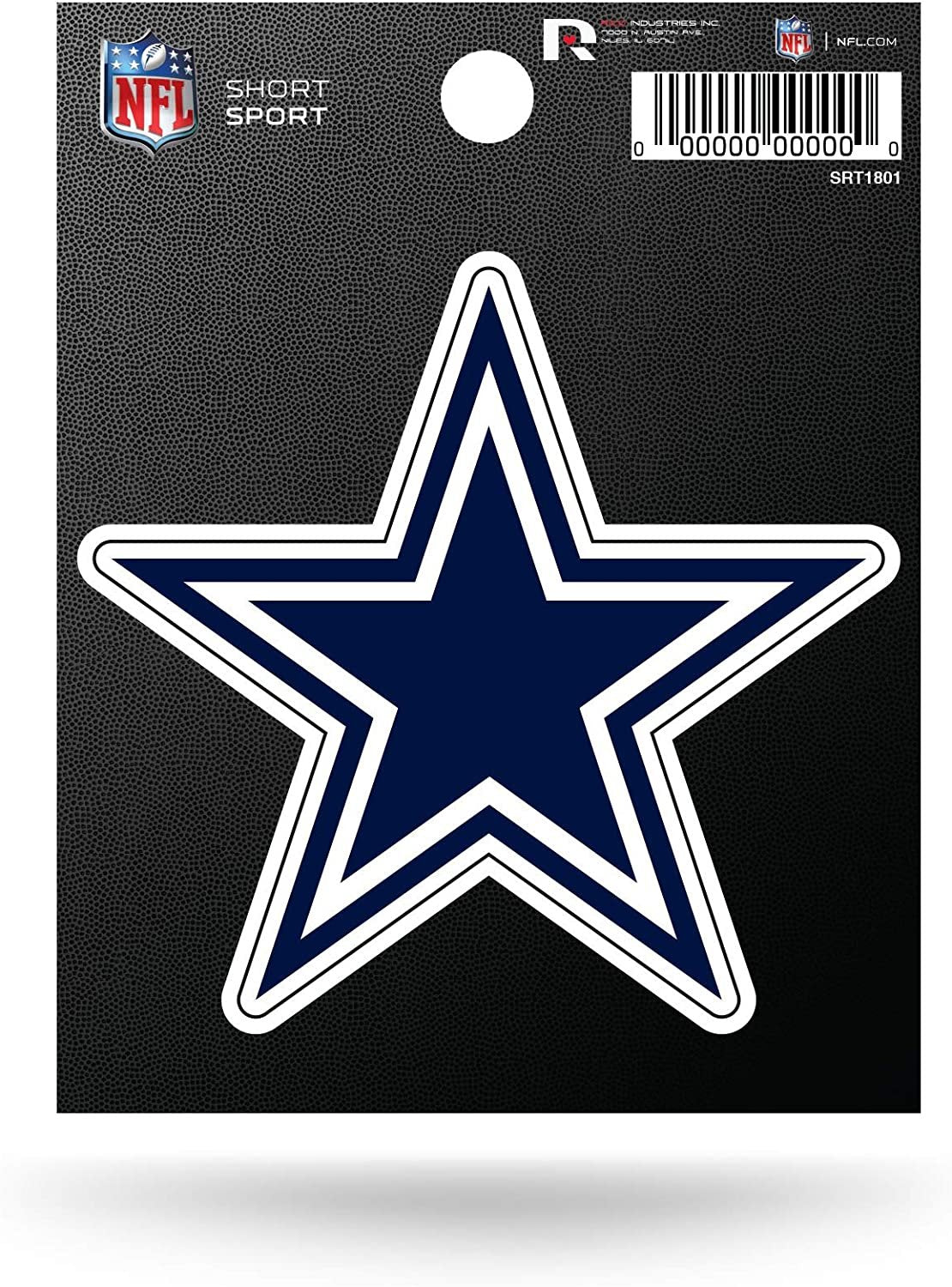 Dallas Cowboys 3 Inch Die Cut Sticker Decal, Flat Vinyl Full Adhesive Backing