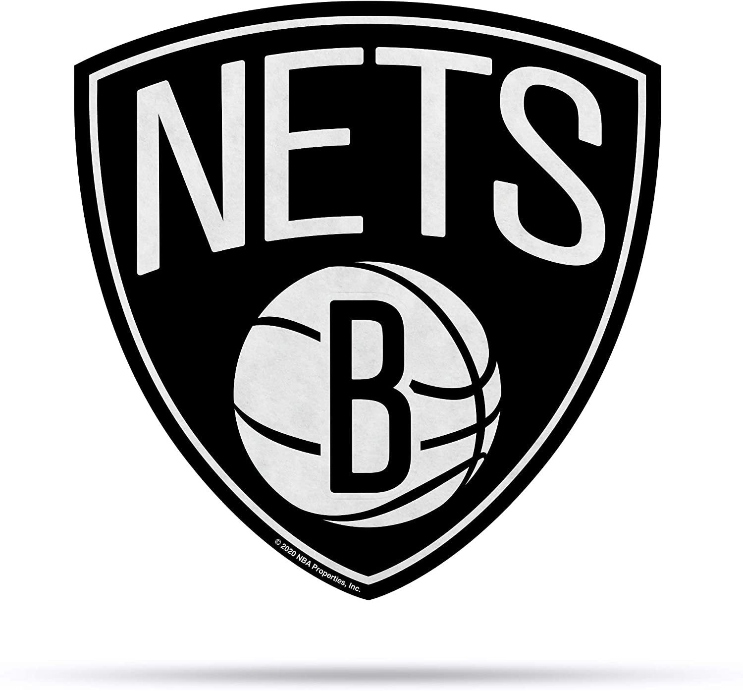 Brooklyn Nets Pennant Primary Logo 18 Inch Soft Felt