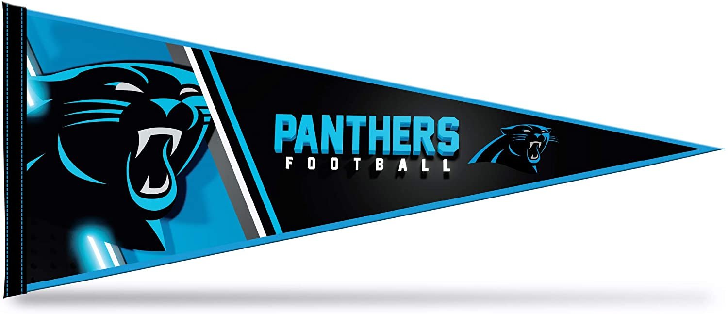 Carolina Panthers Pennant 12x30 Inch Soft Felt