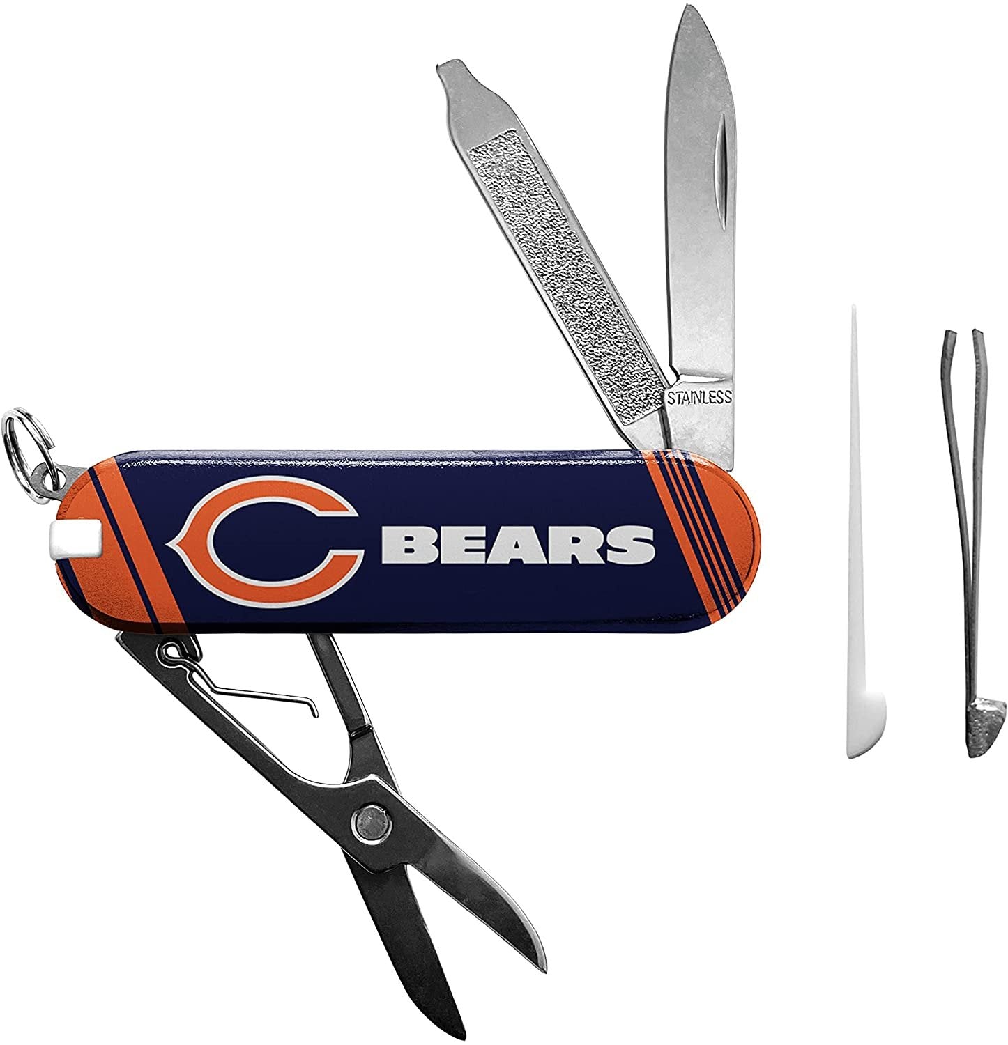 Chicago Bears Premium 7-Piece Multi Tool, Essential Pocket Utility Knife