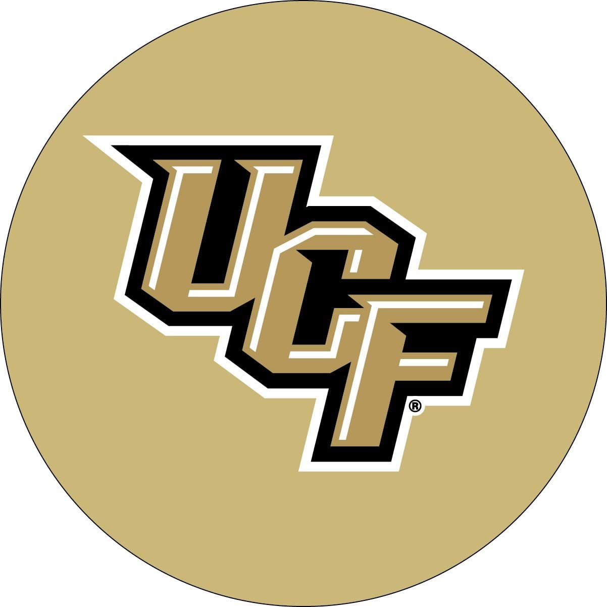 UCF Knights Central Florida RR 4" Round Vinyl DECAL Auto Home Window Glass University of