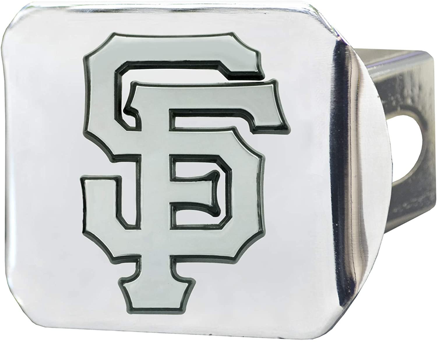 San Francisco Giants Hitch Cover Solid Metal with Raised Chrome Metal Emblem 2" Square Type III