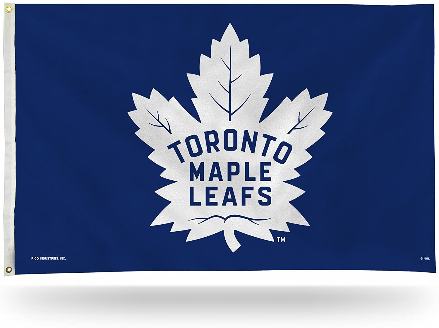 Toronto Maple Leafs 3-Foot by 5-Foot Single Sided Banner Flag with Grommets