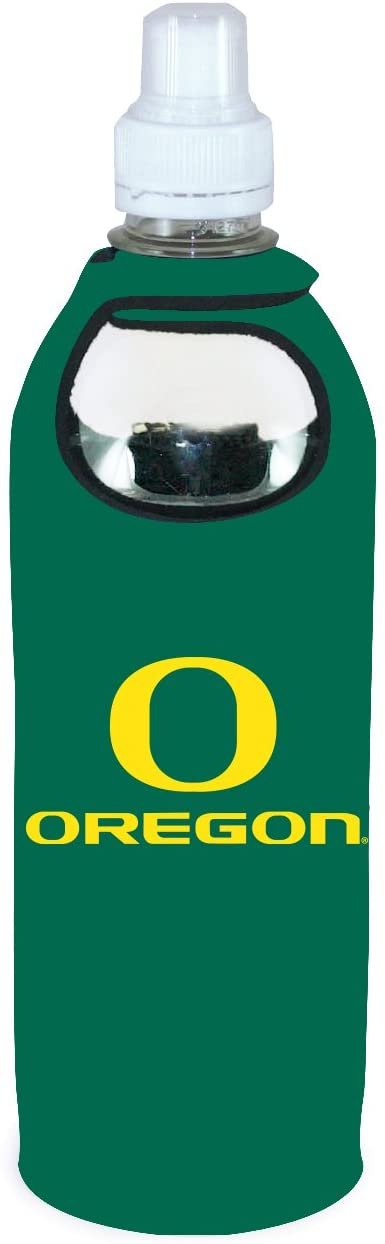Oregon Ducks 1/2 Liter Water Soda Bottle Beverage Insulator Holder Cooler with Clip University of