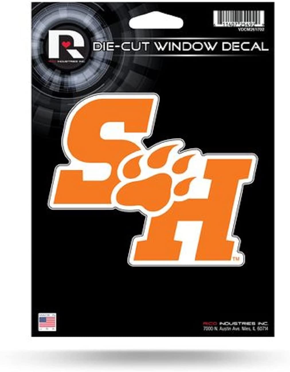 Sam Houston State Bearkats 5" Decal Sticker Flat Vinyl Die Cut Auto Home Emblem University of
