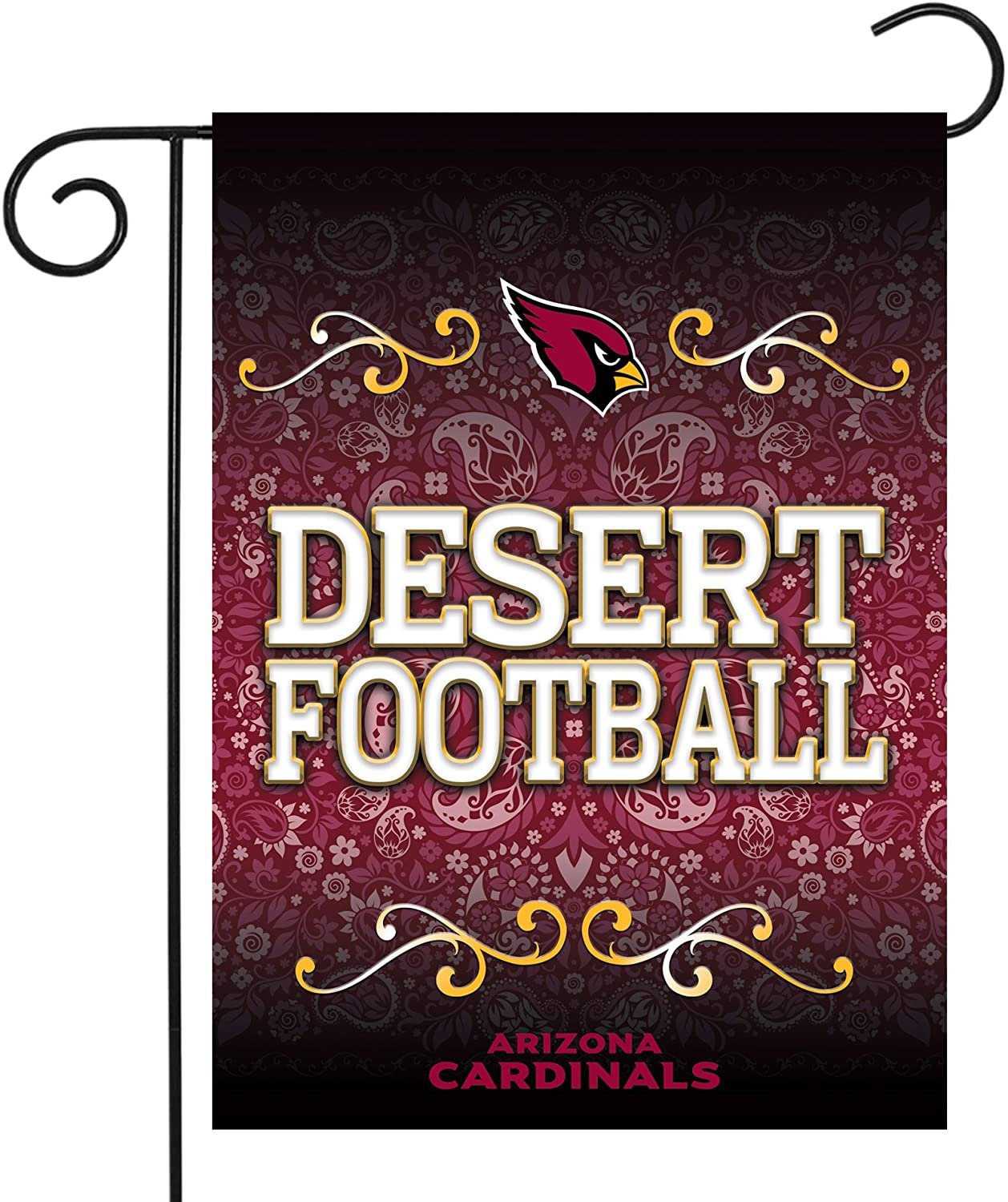 Arizona Cardinals Premium Garden Flag Banner, Double Sided, 13x18 Inch