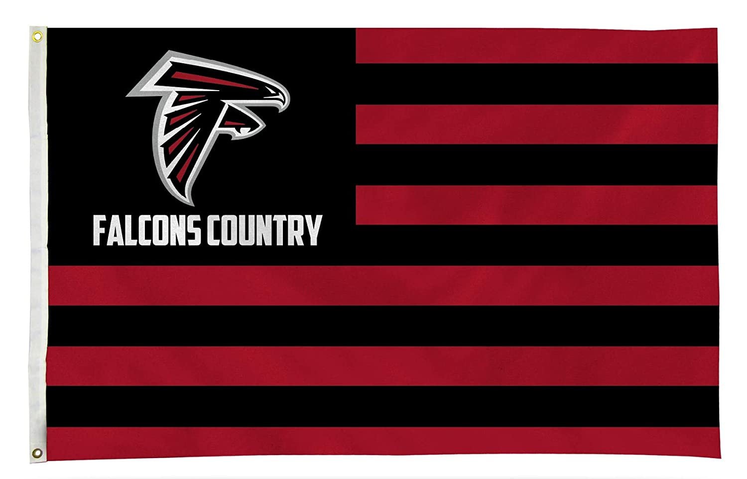 Atlanta Falcons Flag Banner 3x5 Country Design Premium with Metal Grommets Outdoor House Football