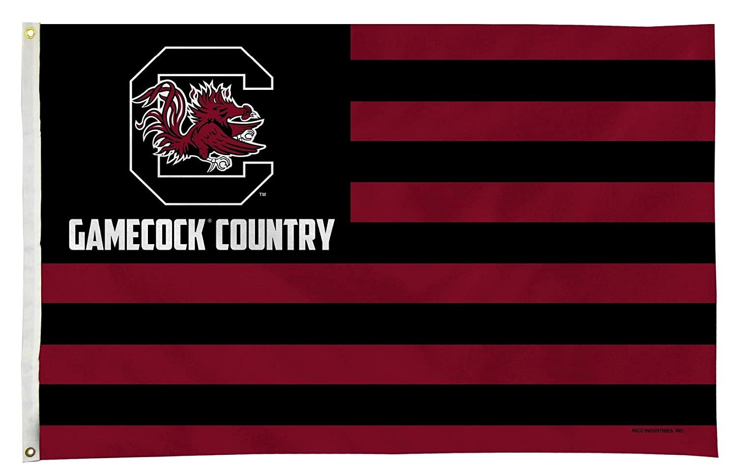 South Carolina Gamecocks Flag Banner 3x5 Country Design Premium with Metal Grommets Outdoor House University of