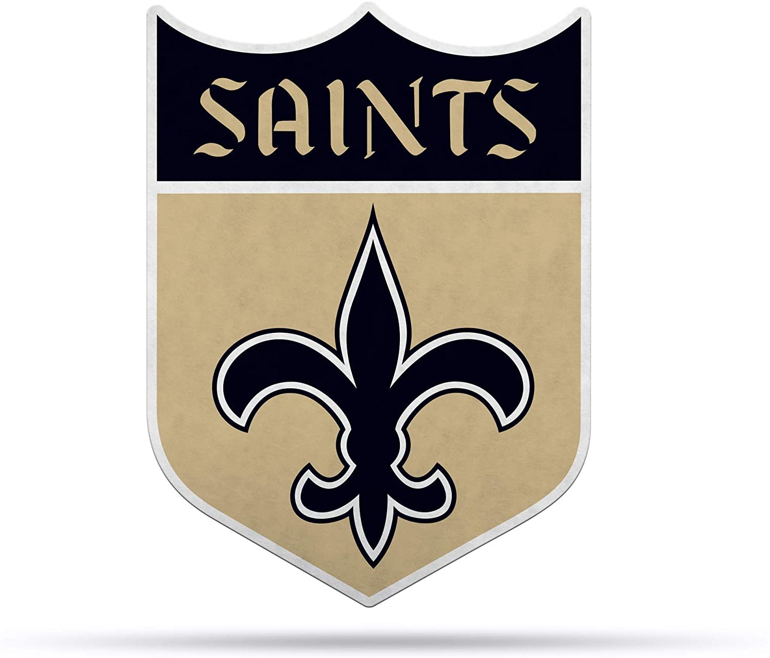 New Orleans Saints Pennant Retro Logo 18 Inch Soft Felt