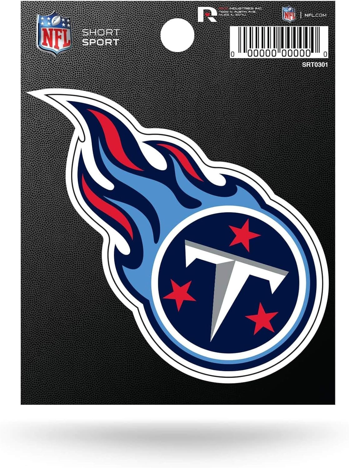 Tennessee Titans 3 Inch Decal Sticker, Flat Vinyl Die Cut, Full Adhesive Backing
