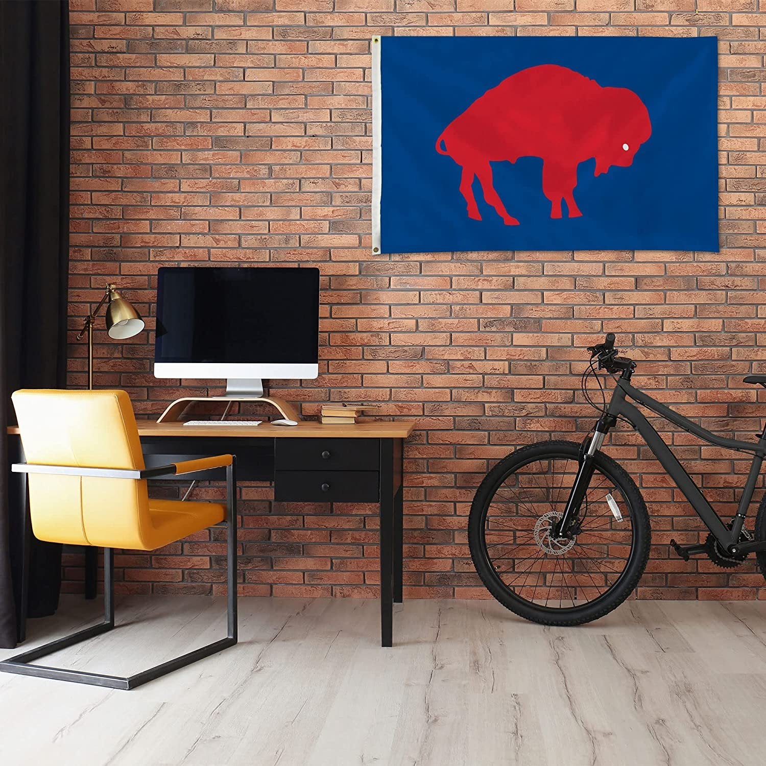 Buffalo Bills Premium 3x5 Feet Flag Banner Retro Logo Design Outdoor ot Indoor Home Décor
