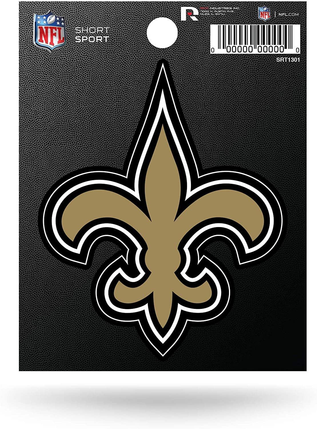 New Orleans Saints 3 Inch Decal Sticker Flat Vinyl Full Adhesive Backing